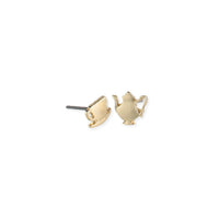 Tea Cup & Tea Pot Earrings (Stainless Steel Post earrings) - "But indeed I would rather have nothing but tea"