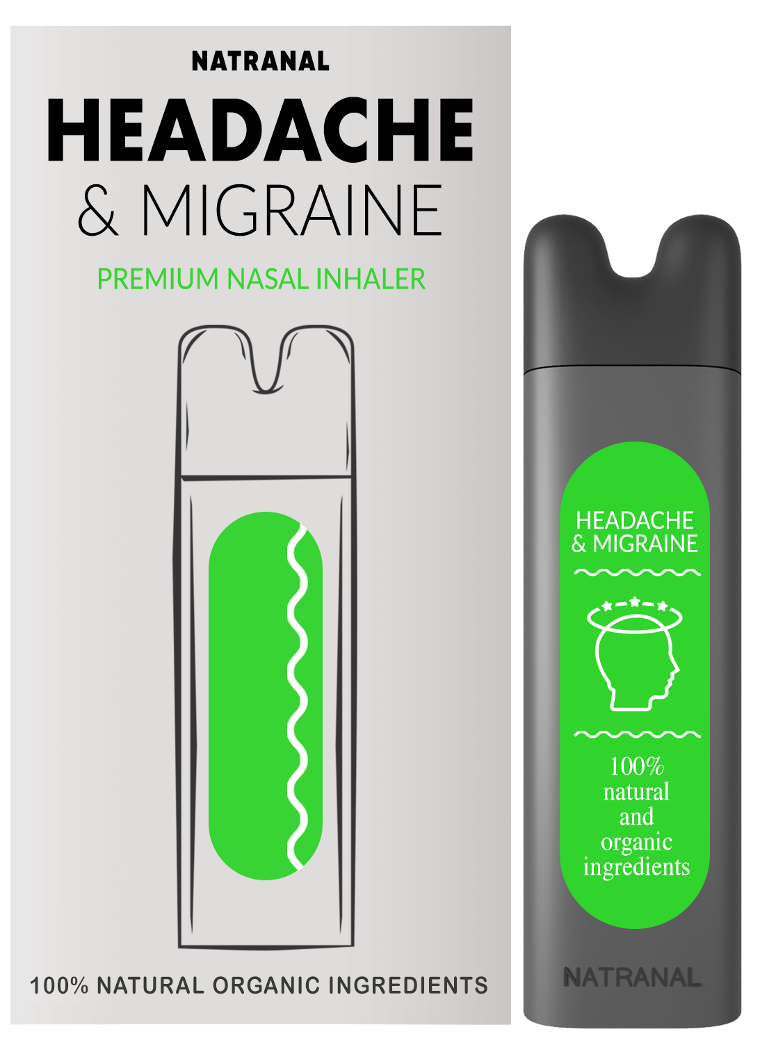 Headache & Migraine Nasal Inhaler