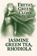 Freya's Green Cloak Tea - Mystical Powerful Wisdom