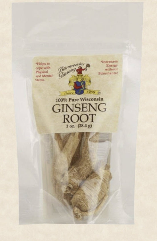 1 ounce of Dried Ginseng Root