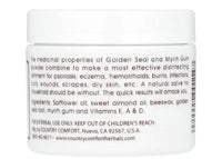 Golden Seal & Myrrh Herbal Salve (2 oz)