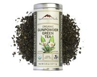 Gunpowder Green Tea Organic (3.8 oz, Tin canister)