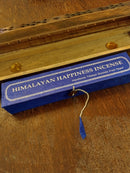 Box of Handmade Incense w/burner from Nepal - Sapphire Himalayan Happiness