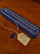 Box of Handmade Incense w/burner from Nepal - Sapphire Himalayan Happiness
