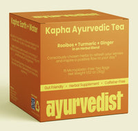 Organic Kapha Ayurvedic Tea: Rooibos, Turmeric, Ginger