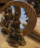 Crescent Moon & Goddess Kwan Yin