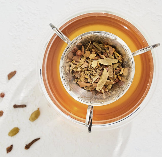 Top Shelf Apothecary Tea: Tulsi-Turmeric Lucid Dreams for Sleep & Calm