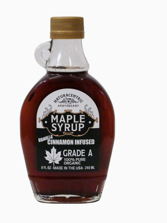 Organic Maple Syrup infused with Vanilla & Cinnamon