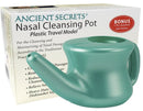 Neti Travel Pot - Nasal Cleansing Pot Plastic Travel Model by Ancient Secrets