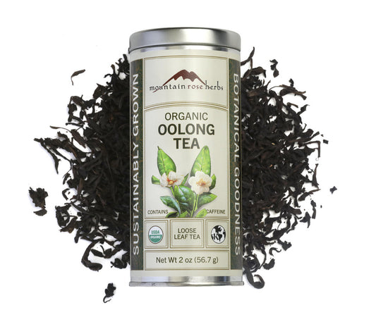 Oolong Tea Organic (2.0 oz, Tin canister)