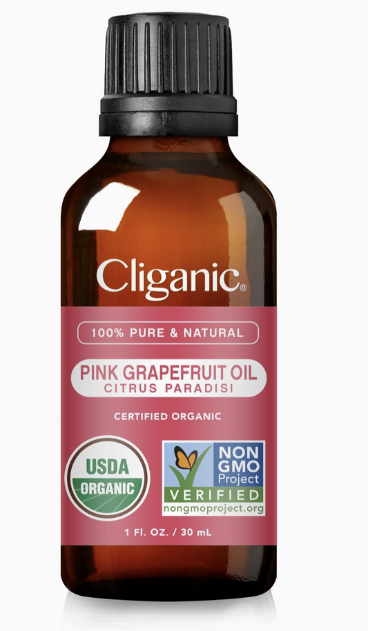 Organic Pink Grapefruit Essential Oil (1oz)