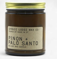 Pinon & Palo Santo Soy Wax Candle (8 oz)