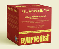 Organic Pitta Ayurvedic Tea: Hibiscus, Mint, Shatavari