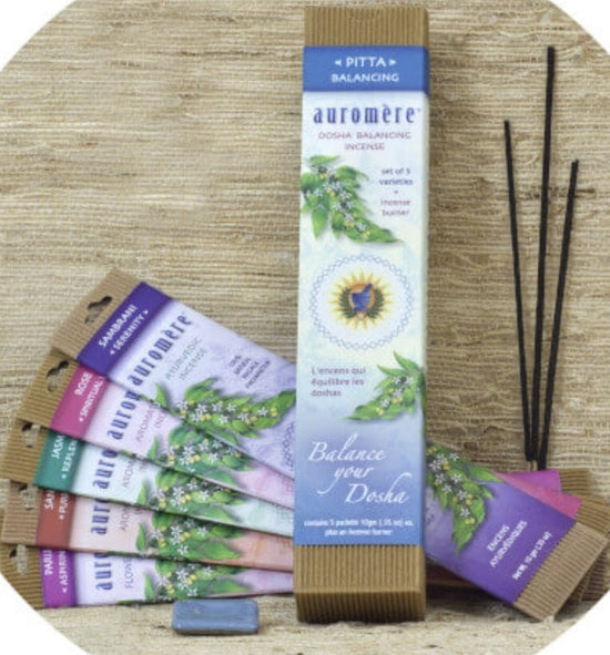Ayurvedic Incense - Pitta Balancing (Pack of 5)