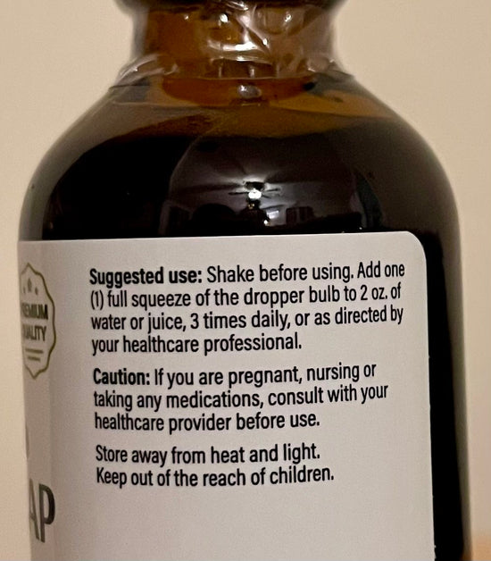 Organic Skullcap - Alcohol free, no sugar