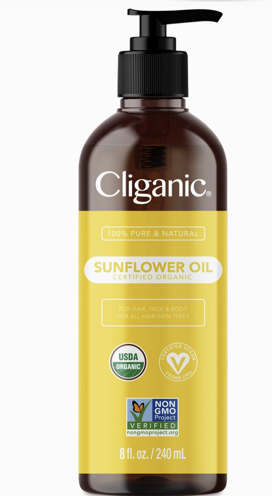 Organic Sunflower Oil - 8oz