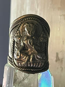 Compassion & Healing Green Tara Handmade Ring from Nepal