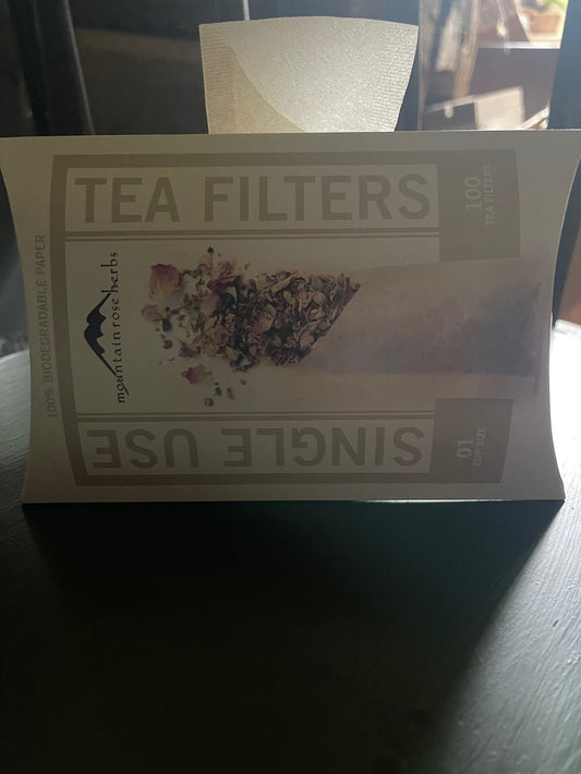 Natural Tea Filters - Empty disposable tea bags for single use