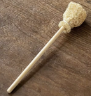 Natural Loofah - Teacup Brush