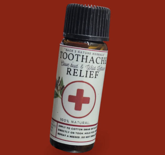 All Natural Powerful Toothache Relief