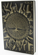 Tree of Life Journal with Raised Golden Roots