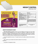 Weight Control Patch (Made w/Hoodia) - Time Released for Maximum Results (30 patches)