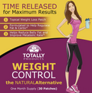 Weight Control Patch (Made w/Hoodia) - Time Released for Maximum Results (30 patches)