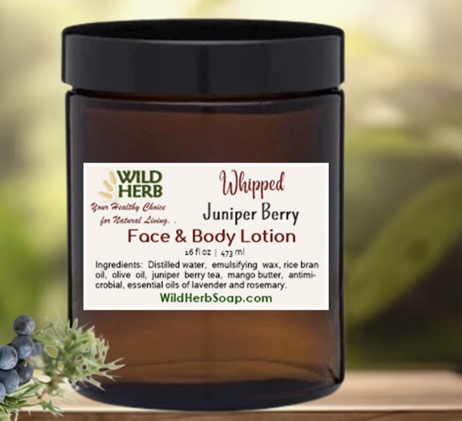 Natural, Creamy, Lavender & Jupiter Whipped Face and Body Lotion (4 oz)