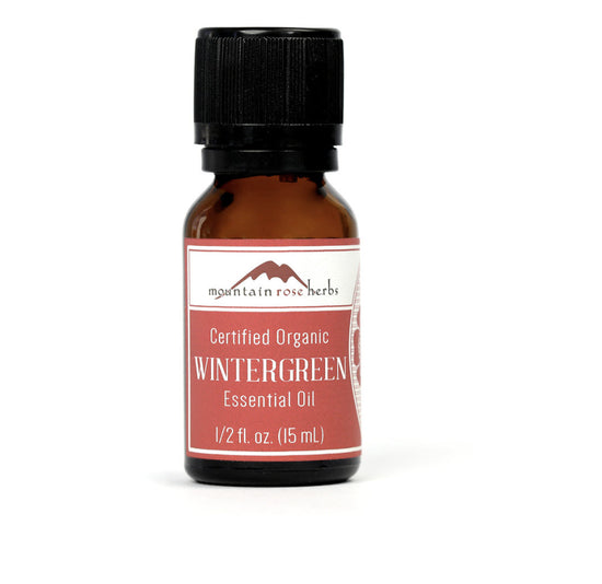 Wintergreen Essential Oil Organic (1/2 oz)