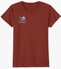 Women's Red t-shirt - Front - Mill Gap, Virginia